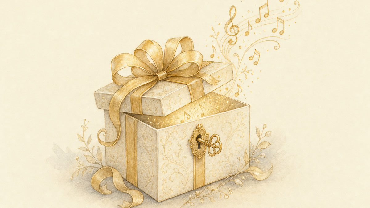 Unlocking a wedding song as a gift for the couple